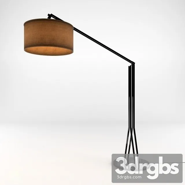 Adesso Broome Arc Lamp 3D Model Free