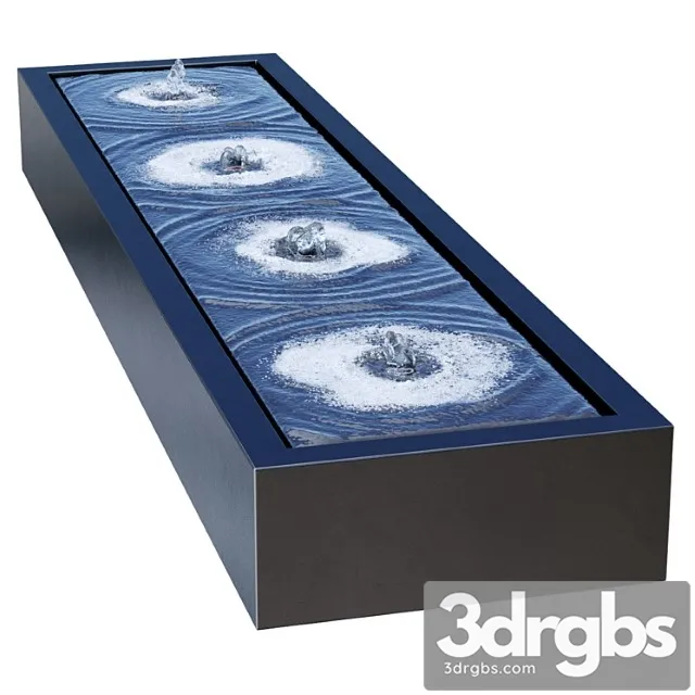 Adezz aluminum water tables 3D Model Download