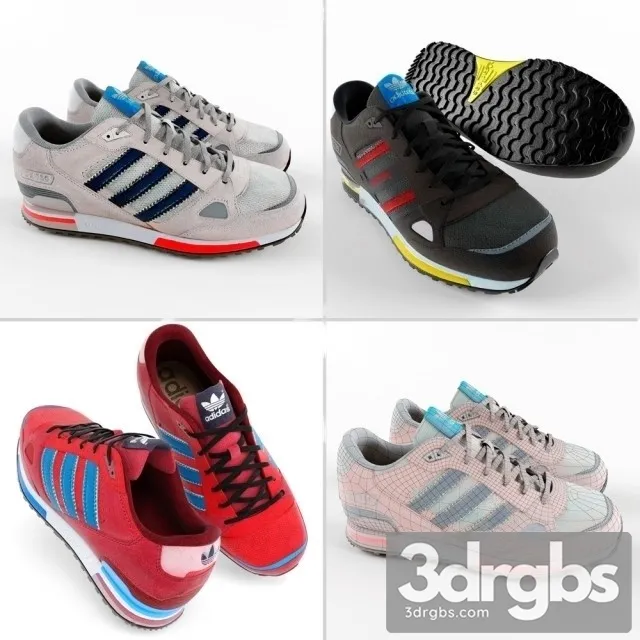 Adidas Sneakers 3D Model Free