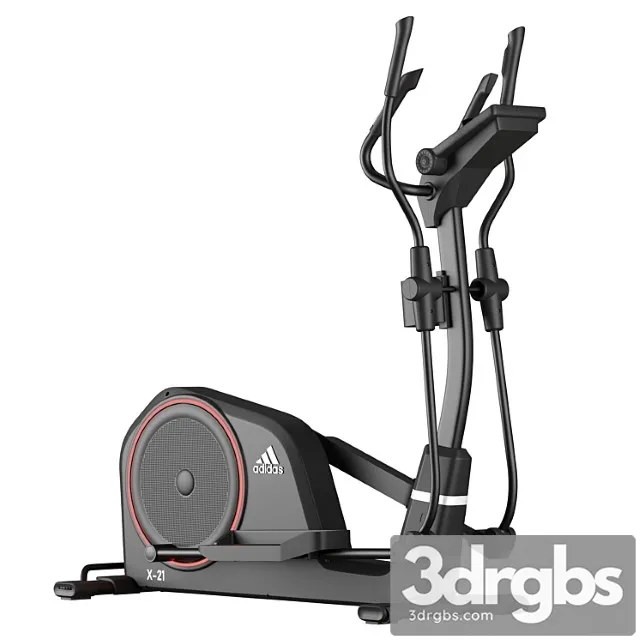 Adidas X21 Cross Trainer 3D Model Free