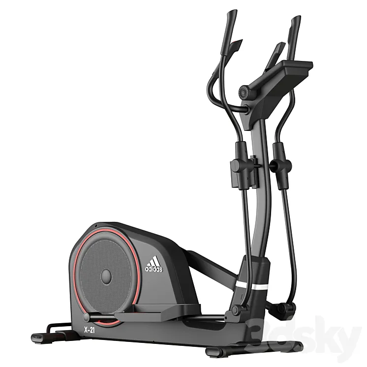 Adidas X21 Cross Trainer 3D Model Free