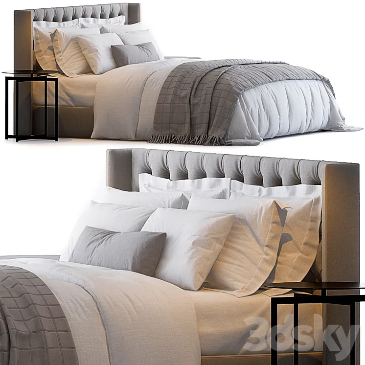 Adler by Restoration Hardware 2 3D Model Free