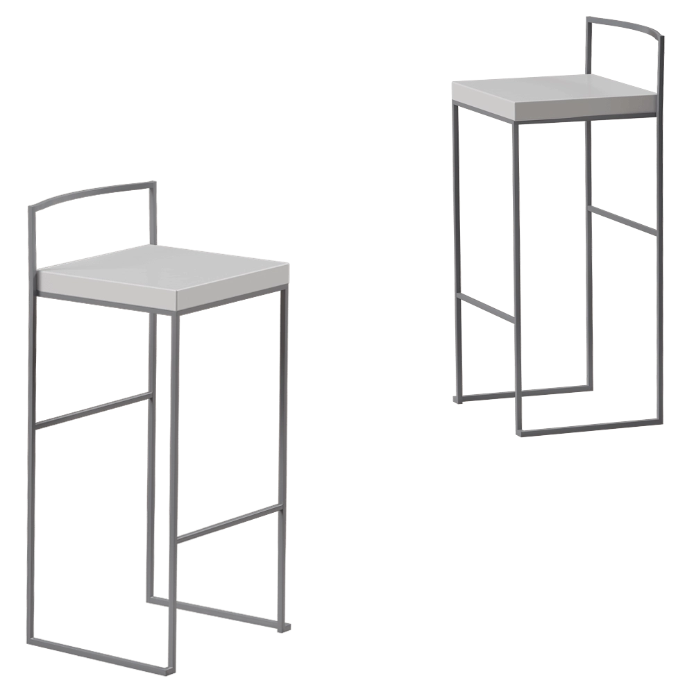 ADOR FACTORY - Barstool CUBO 3D Model