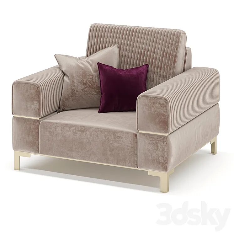 ADORA ESSENZA Armchair 3D Model Free