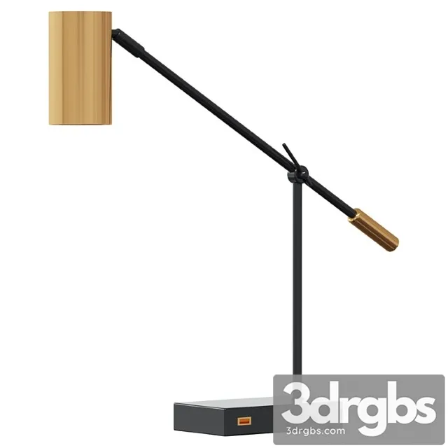 Adrian Charging Table Lamp Nastolnaia Lampa Dlia Zariadki Adriana Rabochaia Lampa 3D Model Free