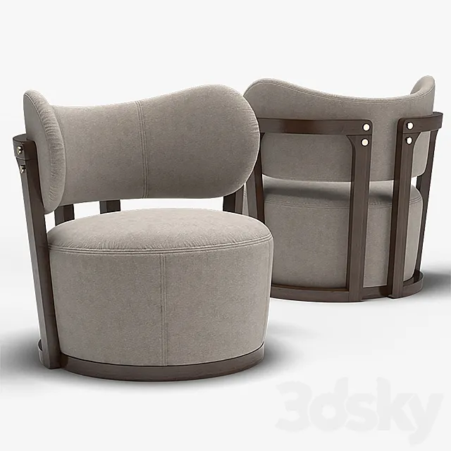 Adriana Hoyos Chair RM10 100 3D Model