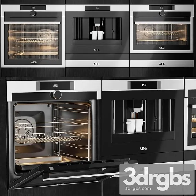 AEG Appliance Collection 3D Model Free