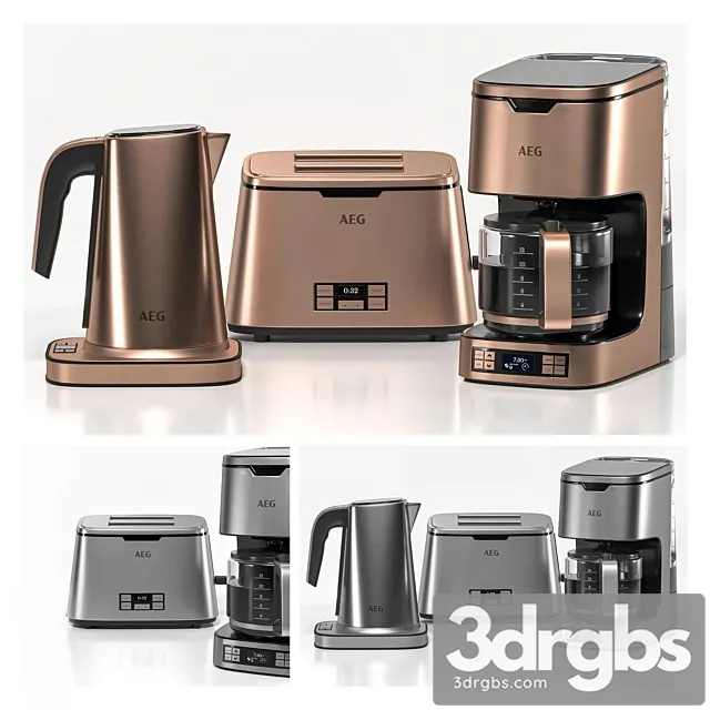 AEG Set Appliances 3D Model Free