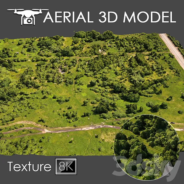 Aerial scan 8 3DModel