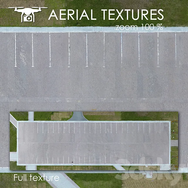 Aerial texture 14 3D Model
