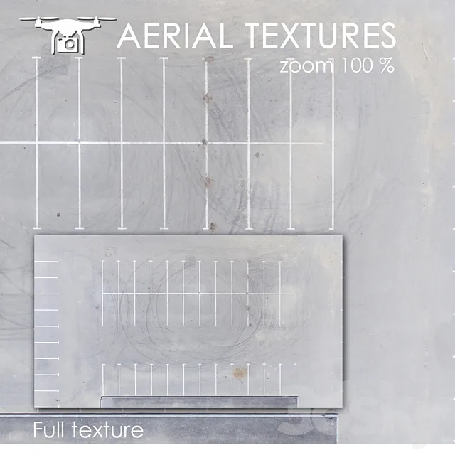 Aerial texture 6 3D Model