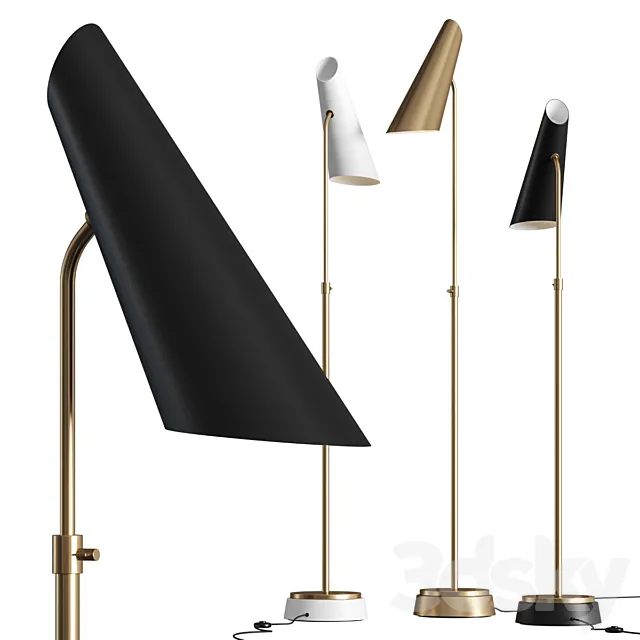 Aerin Franca Adjustable Floor Lamps 3DModel