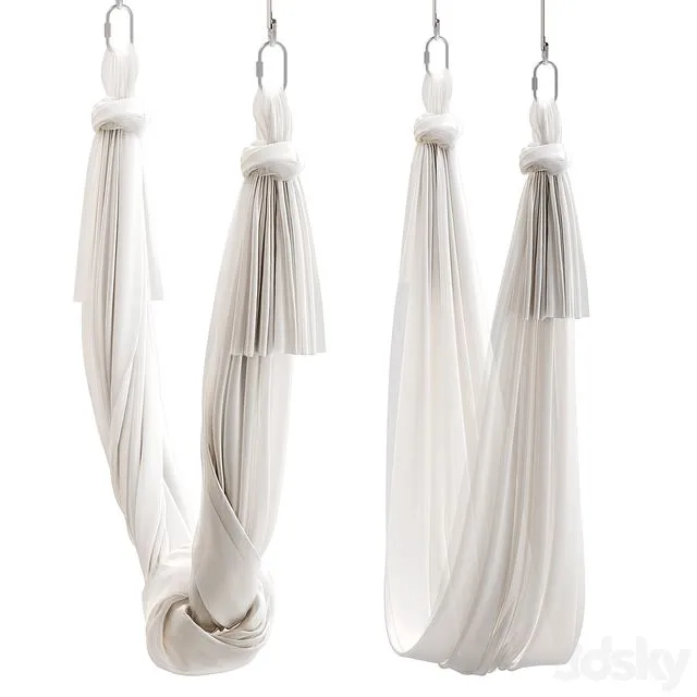 Aero yoga hammock 3D Model