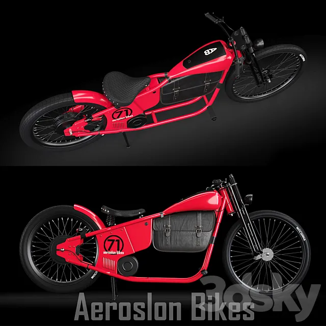 AeroslonBike HD 1975 3DModel