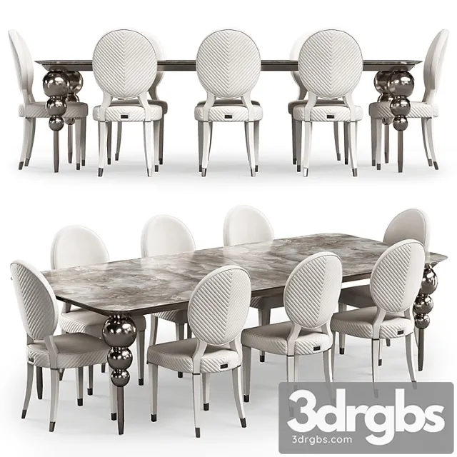 Aesthetics sofia set 2 3D Model Free