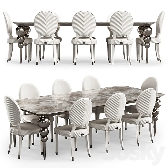 Aesthetics Sofia Set 3DModel