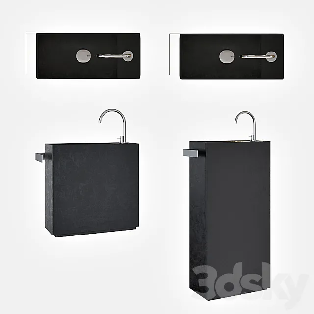 AeT Italia FLY MINI TOWER + FLY TOWER WALL 3DModel