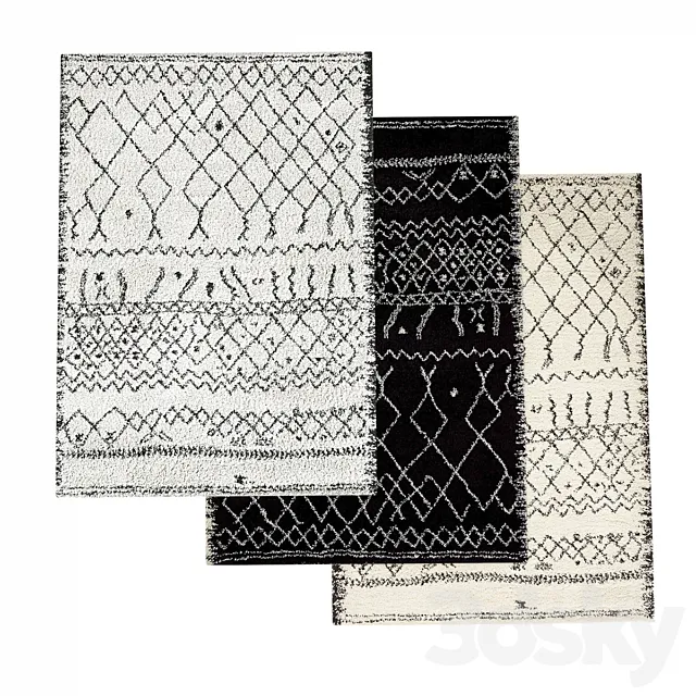 Afaw Carpet by La redoute 3D Model