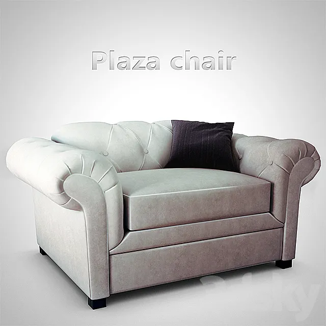 AFR _ Plaza chair 3D Model