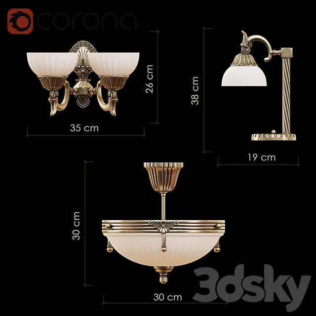 Afrodita light 3DModel
