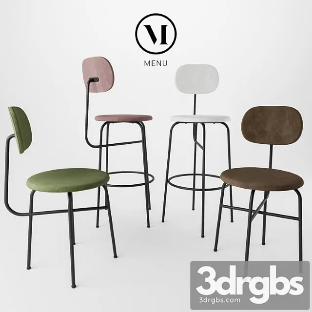 Afteroom chair plus collection by menu 2 3D Model Free