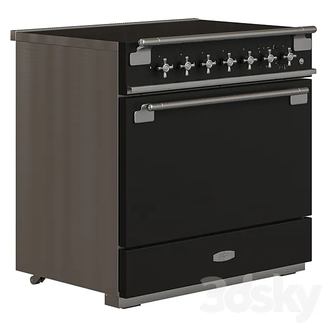 AGA Elise 36 Range 3D Model