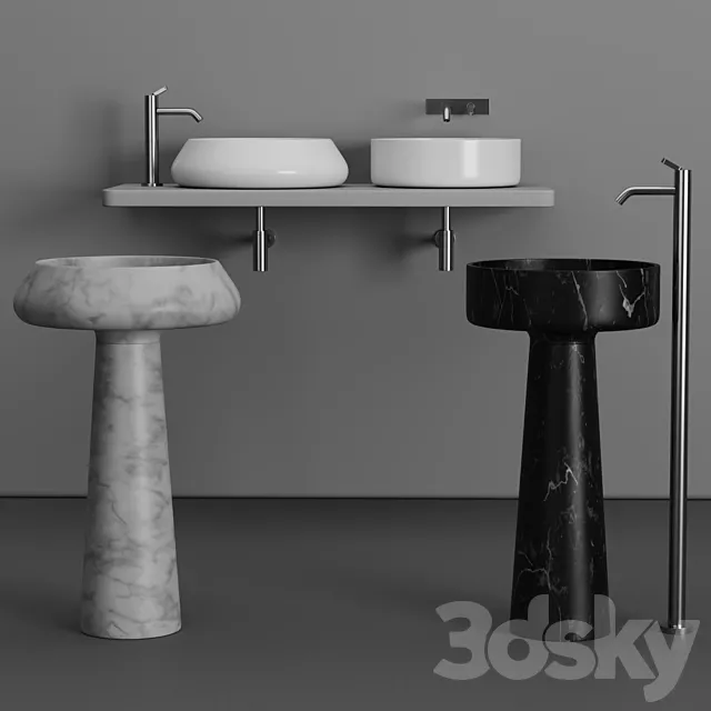 Agape BJHON Washbasin 3D Model