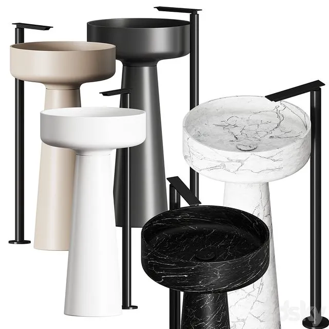 Agape BJHON Washbasin 3D Model