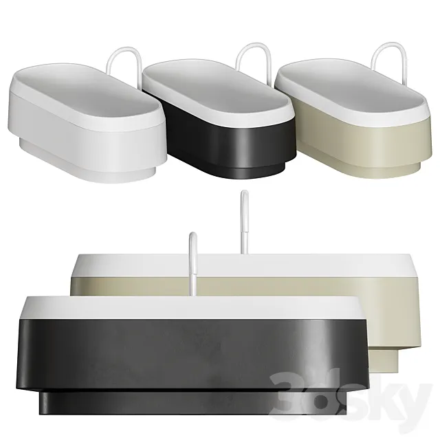 Agape LARIANA Bathtub 3D Model