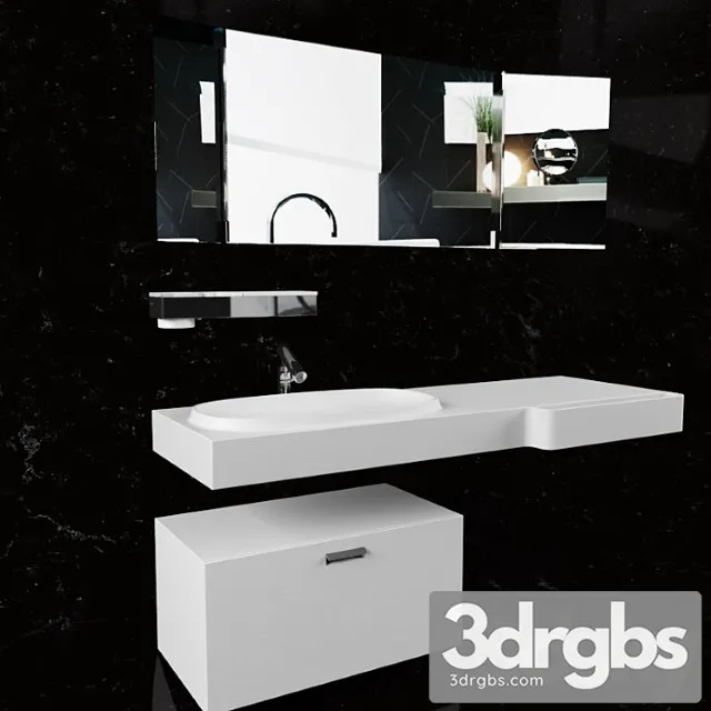 Agape Washbasin 1 3D Model Free