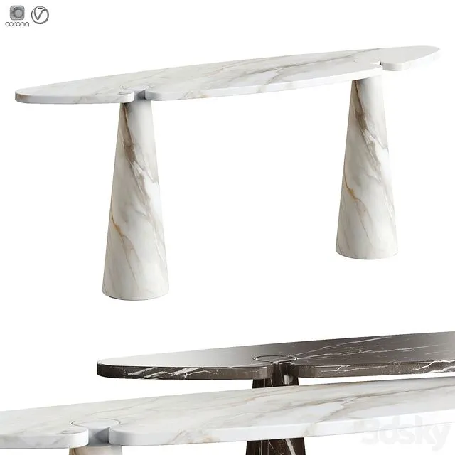 Agapecasa Console Eros Oval 3D Model