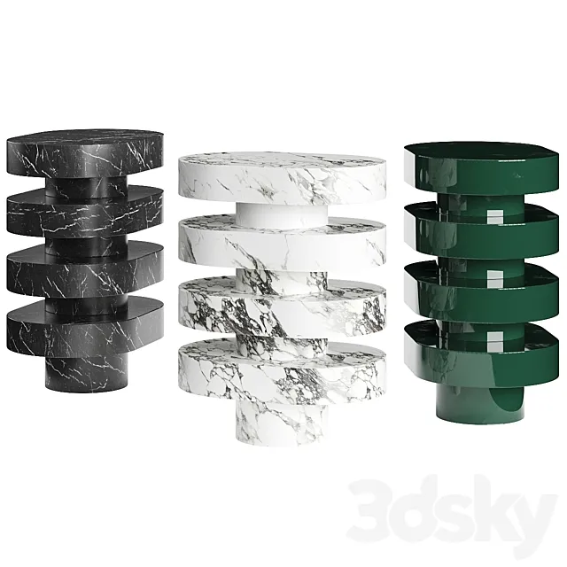 Aglae Pedestal by Joris Poggioli 3DModel