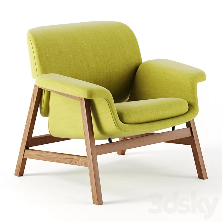 Agnese chair by tacchini 3D Model