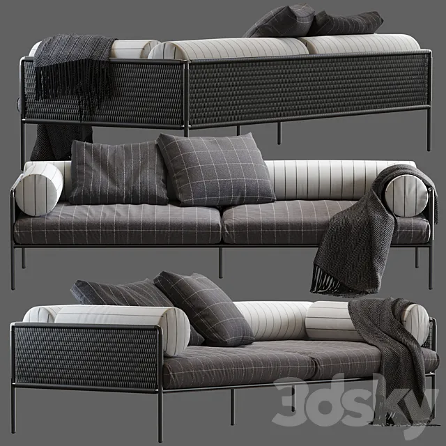 Agra sofa 3DModel