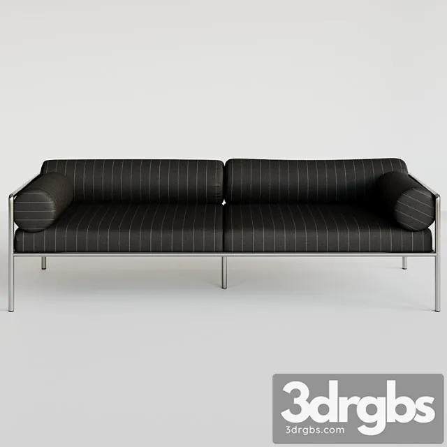 Agra sofa by living divani 2 3D Model Free
