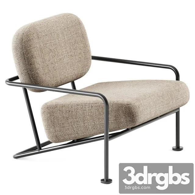 Ahus Armchair by Bla Station 3D Model Free