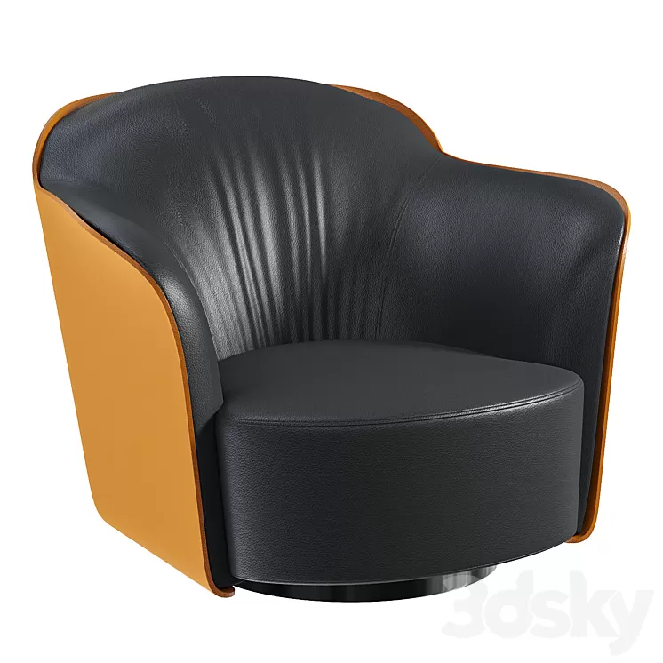 Aida Armchair 3D Model Free