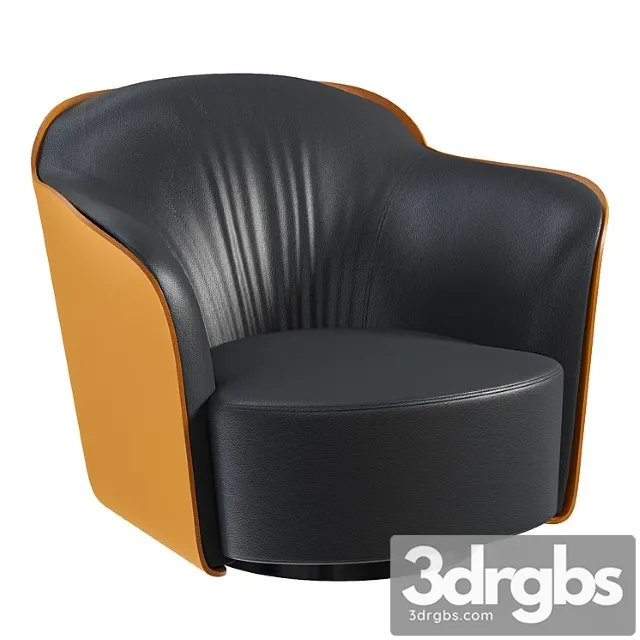 Aida Armchair 6 3D Model Free