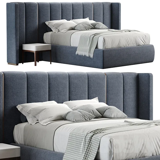 Aida Bed by Porada 3D Model