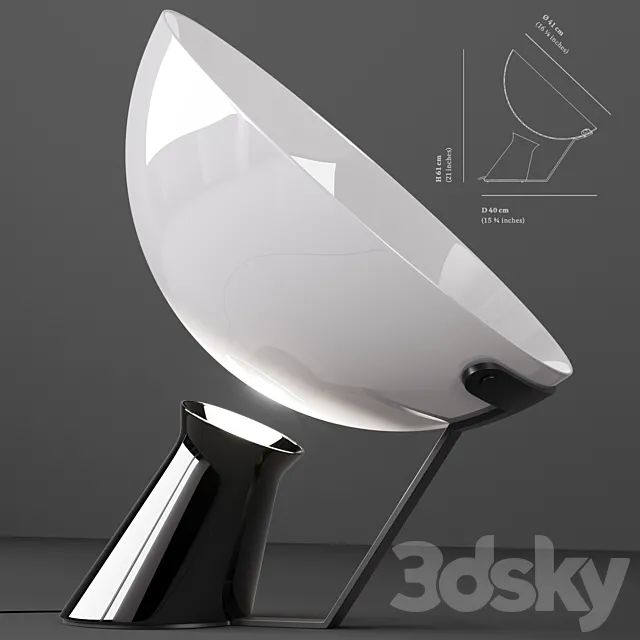 Aida by Angelo Mangiarotti 3DModel