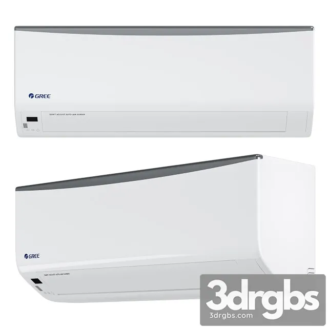 Air Conditioner Gree Praktik Pro 3D Model Free