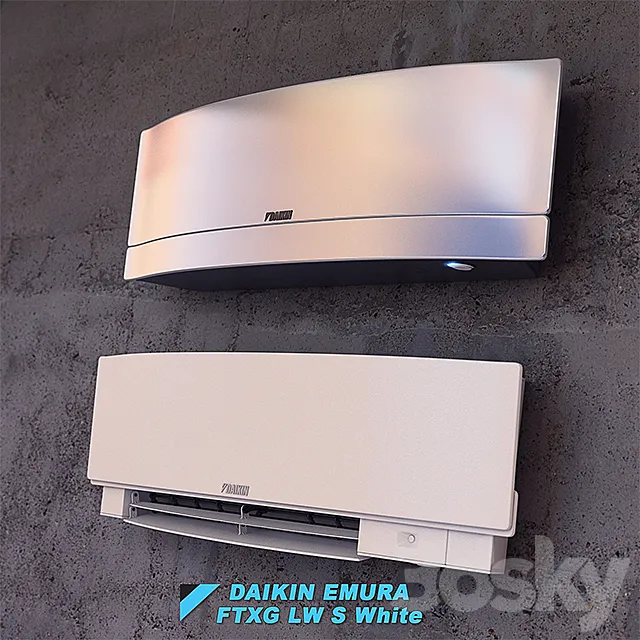 Air Conditioning Daikin Emura FTXG-LS 3DModel