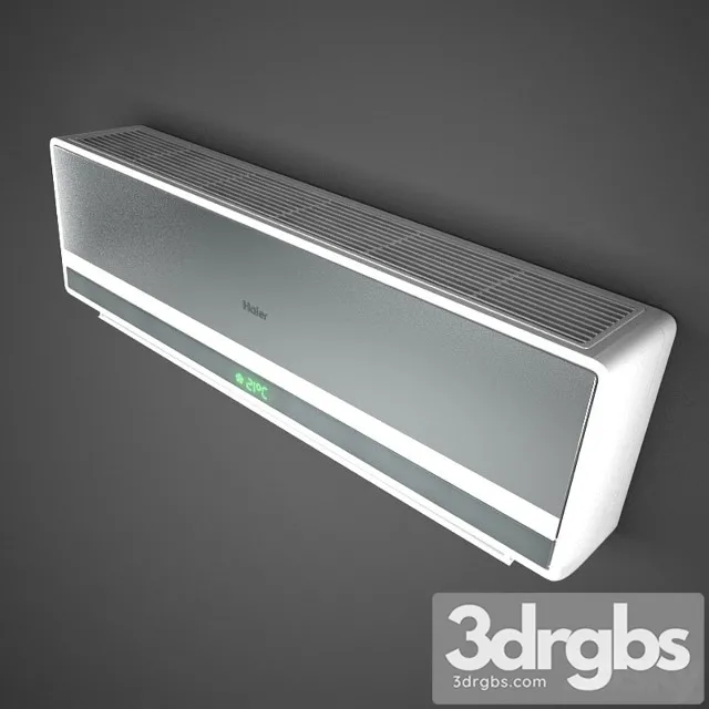 Air Conditioning Haier 3D Model Free