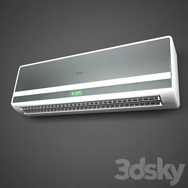 Air Conditioning HAIER 3D Model