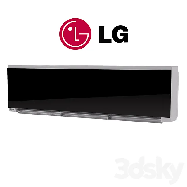Air Conditioning LG CC18AW 3DModel