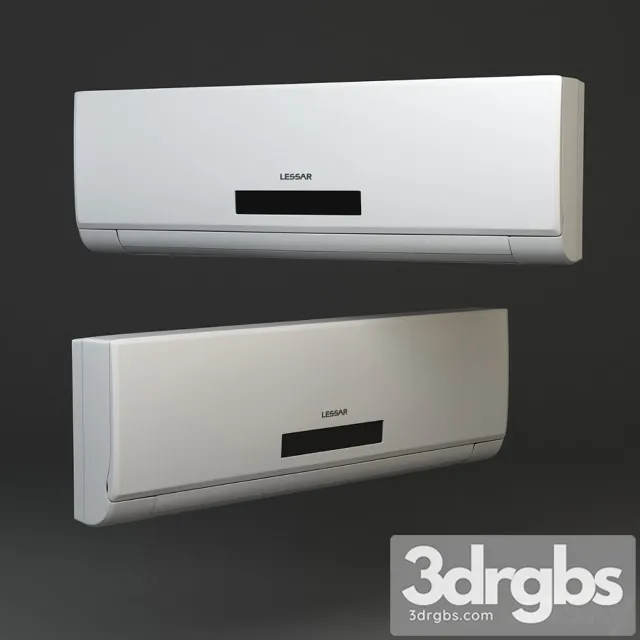 Air Lessar Wall Mounted 3D Model Free
