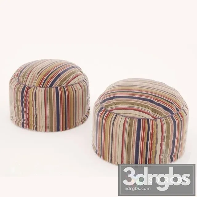 Air Pouffe 3D Model Free