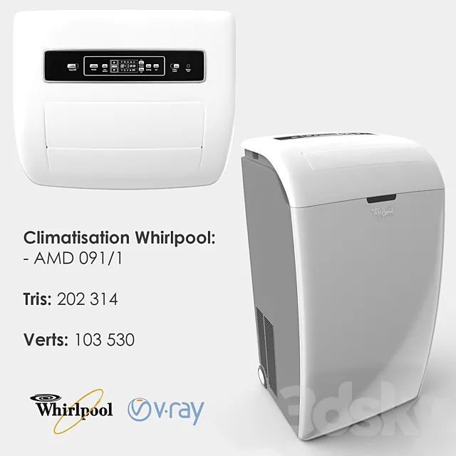 Air Whirlpool - AMD 091_1 3DModel