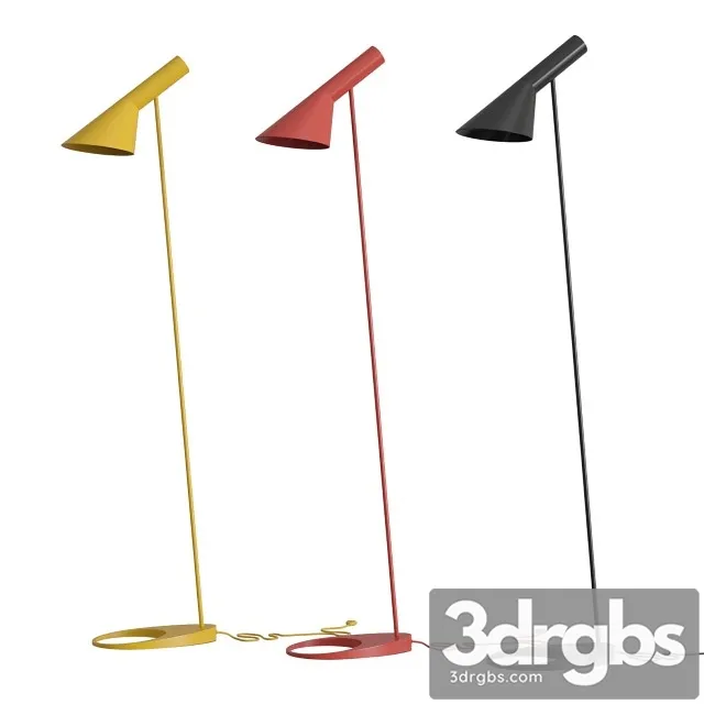 AJ Floor Lamp 3D Model Free