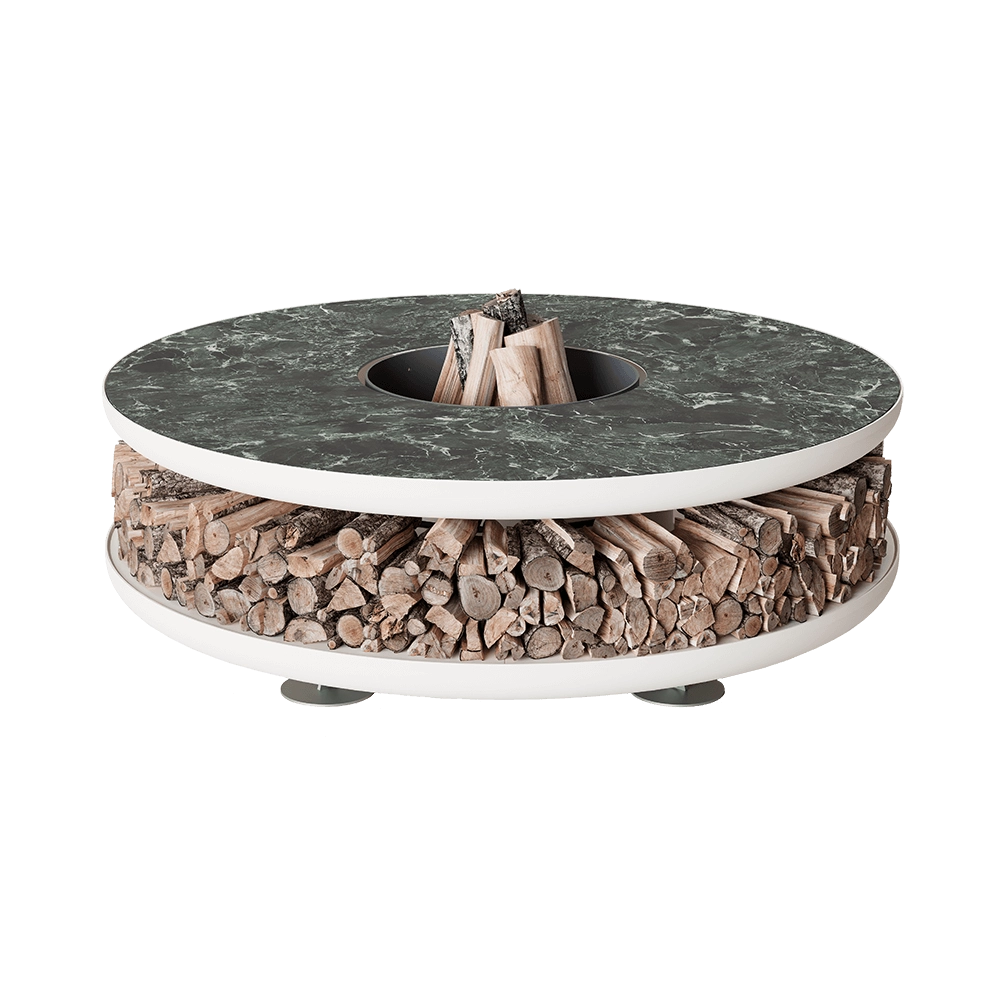 Ak47 Design - Outdoor wood-burning fireplace Moon plus 3D Model